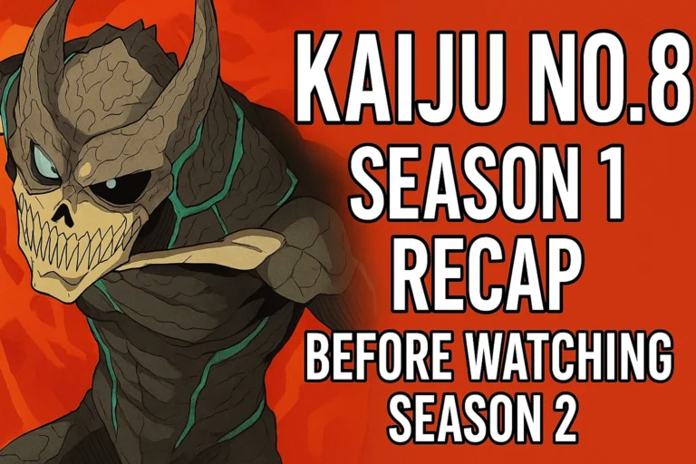 Kaiju No. 8 Season 1 Recap Before Watching Season 2