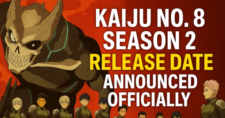 Kaiju No. 8 Season 2 Release Date Announced